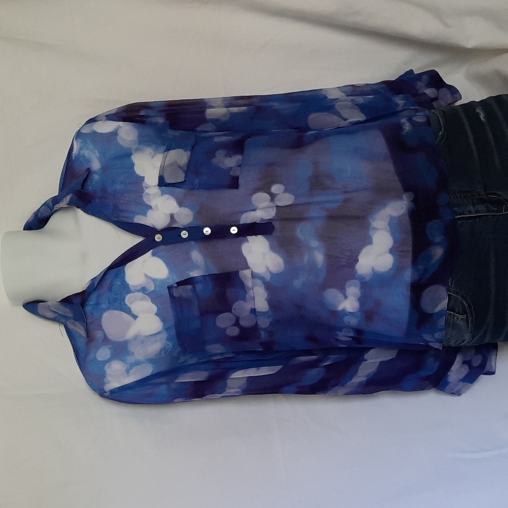 SHEER BLOUSE - Picture 2 of 4